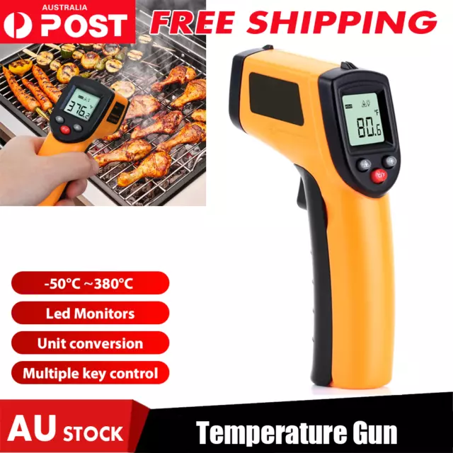 BT-1800 High Temperature Infrared Thermometer IR Handheld Temp  Gun,-50C~1800C