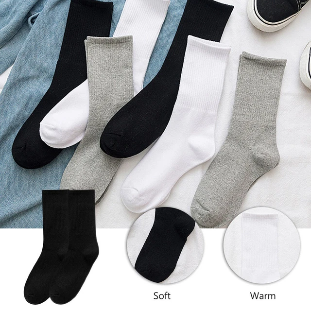 6 Pairs Stocking Socks Four Seasons Socks Outdoor Socks Calf 7