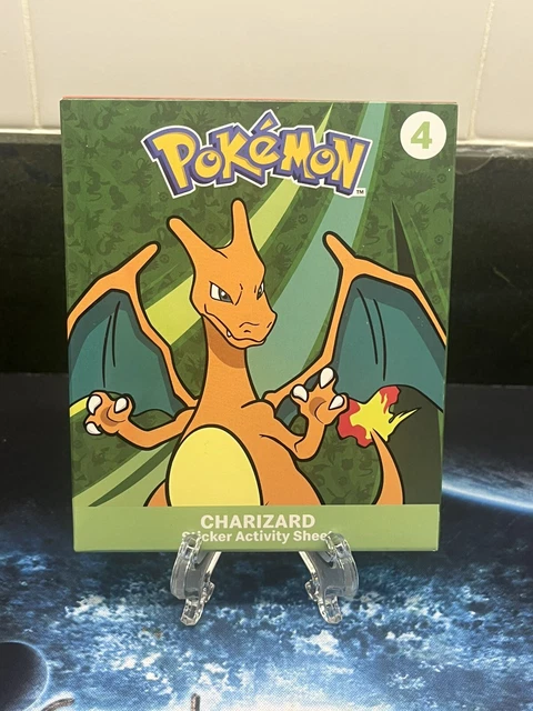CHARIZARD MCDONALD'S POKEMON Sticker Activity Sheet 2025 USA Sealed £0.74 - PicClick UK