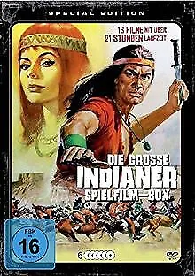 Die große Indianer Spielfilm-Box [6 DVDs] | DVD | état bon