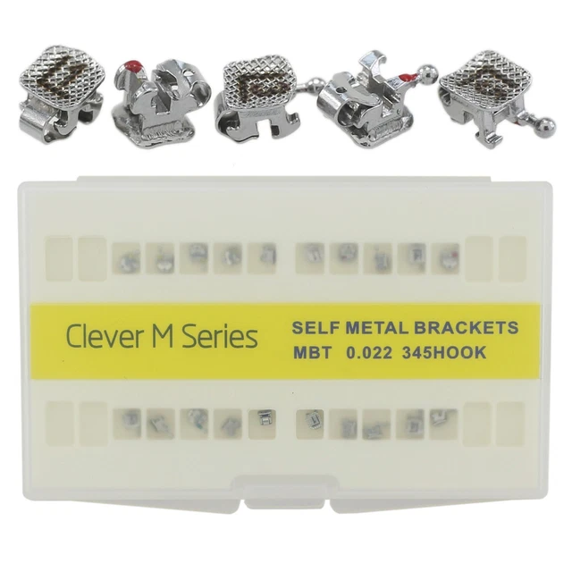 10 Packs Supports Orthodontiques AZDENT Mini Crochets MBT - Métal - Neuf - Pour Laboratoire Dentaire