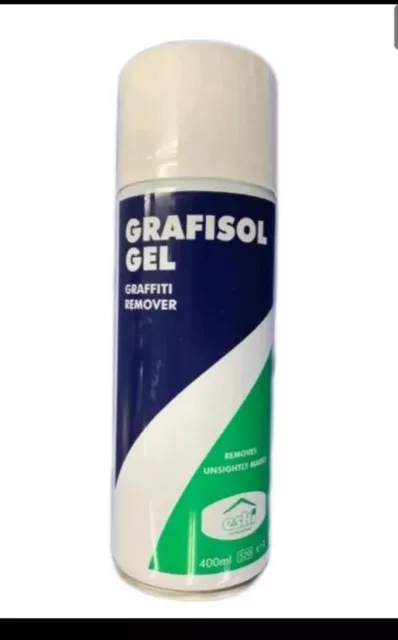 Grafosil Spray Marker Pen Spray Paint Crayon Remover Gel 400Ml X 2 Cans