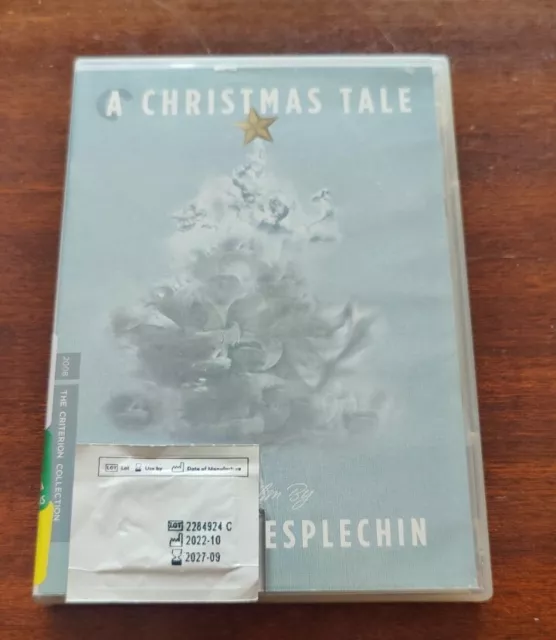 A CHRISTMAS TALE DVD CATHERINE DENEUVE Very Good Ex Library Criterion Collection