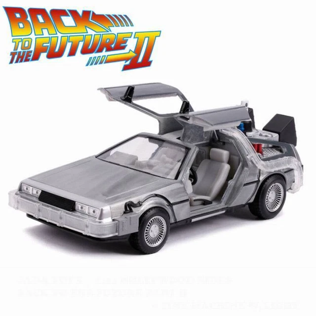 DELOREAN RETOUR VERS le Futur 2 Position Vol 1/24 Voiture Miniature