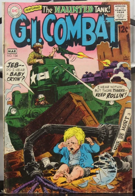 G.I. Combat NO. 134 Mar DC National Comics