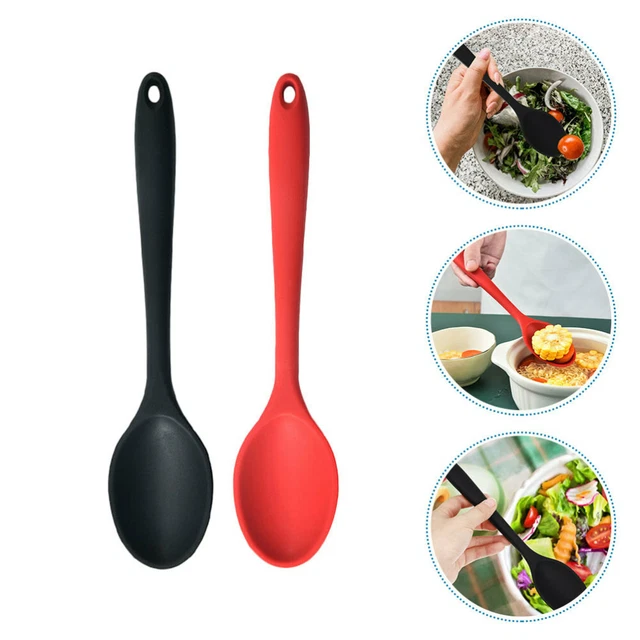 Cucharas mezcladoras de silicona cucharas de cocina