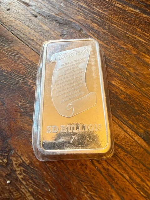 SD BULLION SILVER 10 ounce Bar (10oz AG) PicClick CA