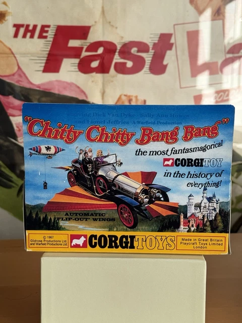 1/43 Corgi Toys Chitty Chitty Bang Bang Jouet Ancien