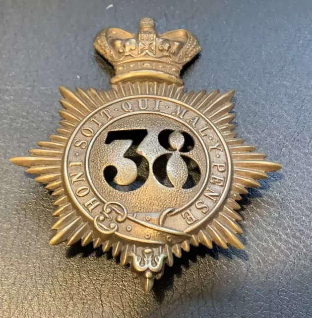 38th Regiment of Foot Staffordshire Cap Badge QVC REPLICA