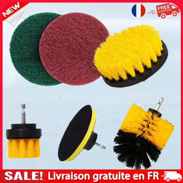 NEW Electric Tile Polishing Brushes Wash Brushes All Purpose Clean Attachment Se