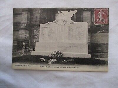 Cpa Dos Vert Orne 61 Sees Le Monument Aux Morts De La Grande Guerre
