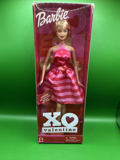 Vintage 2002 XO Valentine Barbie Mattel 55517 NEW