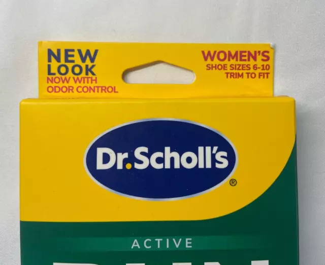 DR. SCHOLLS ATHLETIC Series Womens Comfort Insoles Sizes 6-10 $12.75 ...