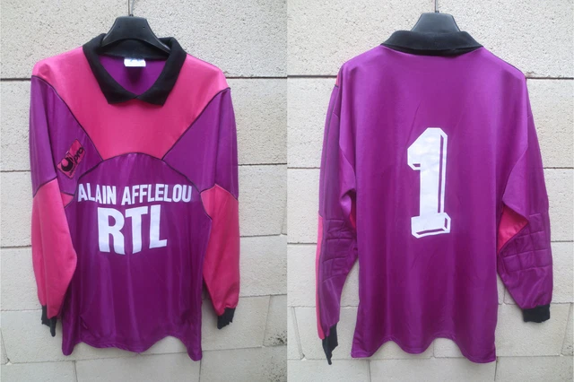 MAILLOT PARIS SAINT-GERMAIN PSG goal shirt n°1 RTL ancien 1991