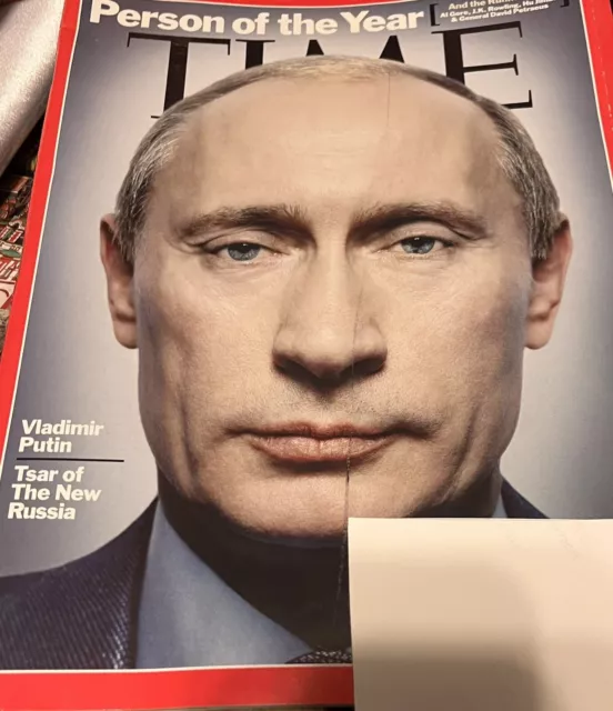 2007 Dec 31/Jan 6 2008, TIME Magazine, Vladimir Putin, (MH514)