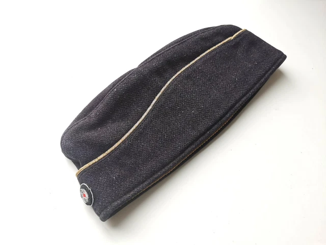 original Schiffchen der Kriegsmarine für Kapitän / Offizier getragen 2.WK WW2