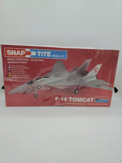 F-14 Tomcat Model 1/72 Monogram Snaptite 1104