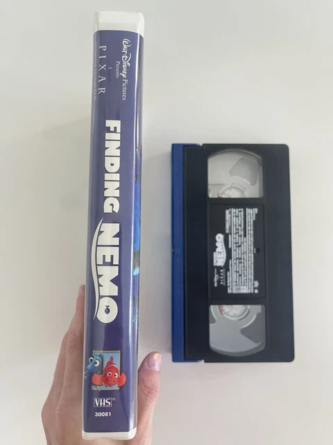 FINDING NEMO VHS Cassette tape Walt Disney Pixar With Clamshell Case £ ...