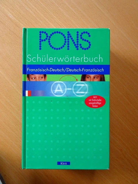 übersetzer Französisch Deutsch Deutsch Französisch FRANZÖSISCH PONS SCHÜLERWÖRTERBUCH Französisch-Deutsch / Deutsch