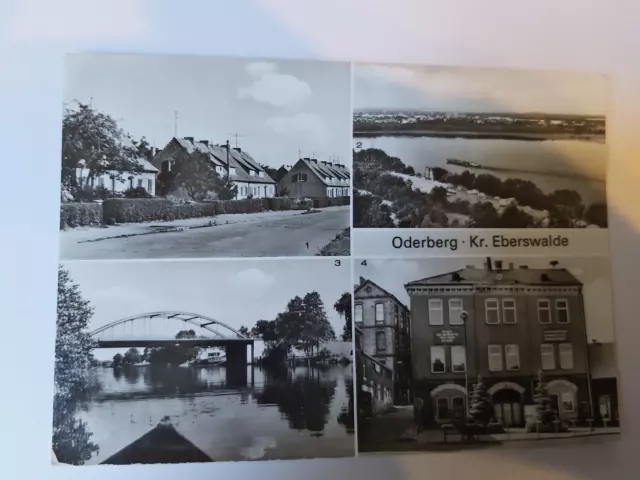 AK. Oderberg, Blick zum Markt, gel. 1985