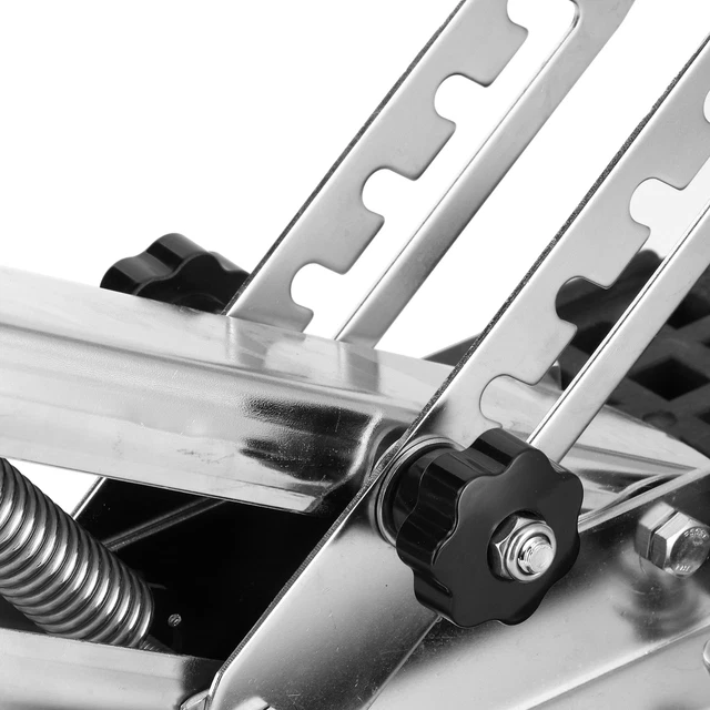 ┊ Boat Motor Stand Bracket 304 Stainless Steel 25HP 110 Lbs For 2‑Stroke