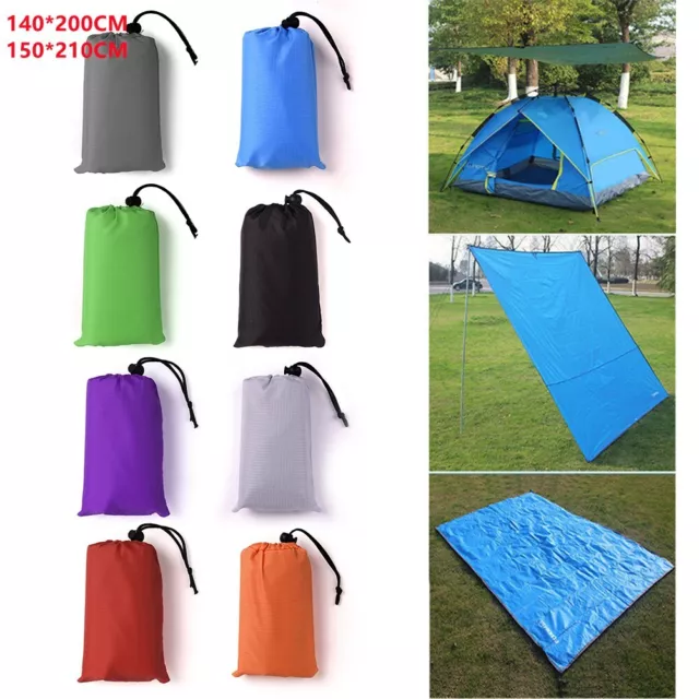 Waterproof Tent Tarp Rain Sun Shade Shelter Camping Picnic Awning Cover   .