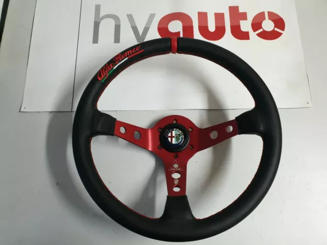 Sportlenkrad Lenkrad geschüsselt Steering wheel Alfa Romeo Alfa Corse 350mm