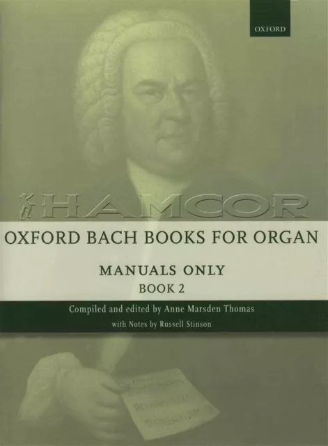 Oxford Bach Books for Organ Manuals Only Book 2 Sheet Music Classical