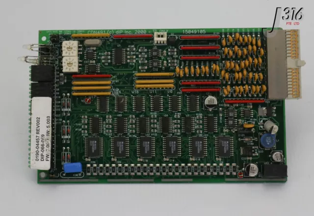 22619 Applied Materials Pcb, Dip Cdn491-Ab-1 Devicenet 48 Digital 3U 0190-04457 2