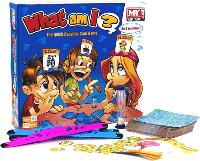 WHAT AM I? Guessing Game Traditional Kids Children Fun Cards With ...