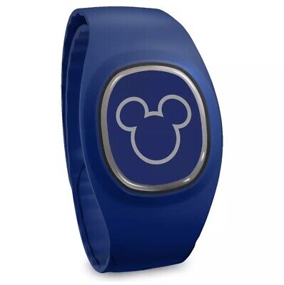 Disney World Parks Navy Blue Mickey Magicband+ Plus Solid Color Unlinked - NEW