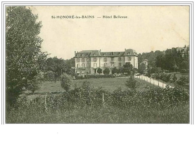 58.St Honore Les Bains.hotel Bellevue