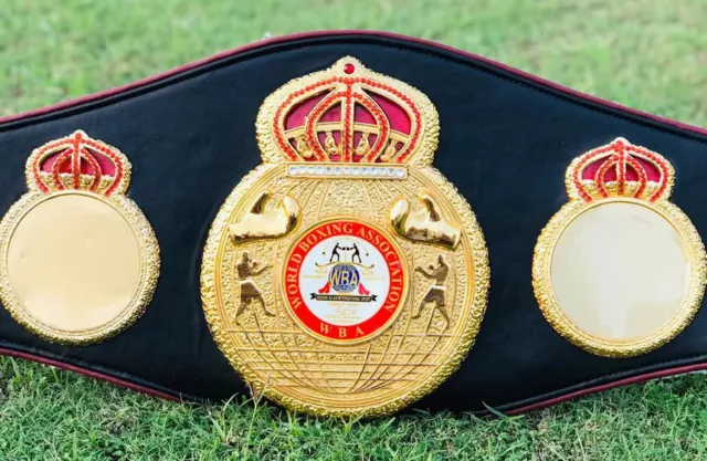 New Style WBA World Boxing Champion leather Belt Replica  Adult size