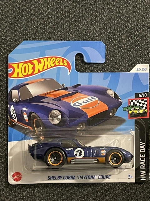 Hot Wheels 1/64 Shelby Cobra Daytona Coupe Gulf - Édition 2024 #5/10 - Miniature Collection