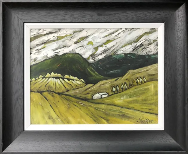 Steve Abrebotellas - Del Norte Arte Saddleworth - Landcape Pintura Hills