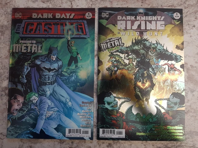 Dark Days The Casting #1 Dark Knights Rising Wild Hunt #1 Foil Set NM