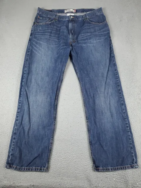 LEVIS STRAUSS 559 Jeans Mens Size 40x32 Blue Relaxed Straight Leg Denim ...