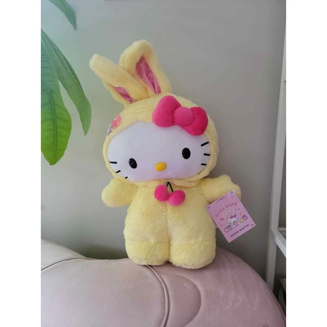 HELLO KITTY NWT 2024 Easter Porch Greeter Yellow Bunny 43.49 PicClick