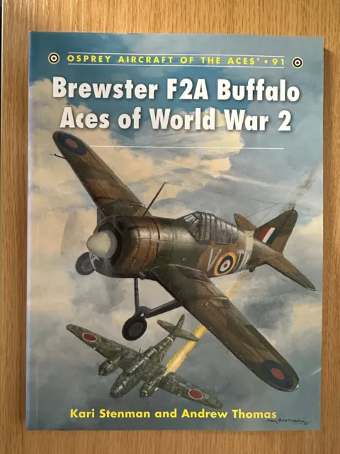 Osprey Aircraft of the Aces 91 - Brewster F2A Buffalo Aces of World War 2 - NEW