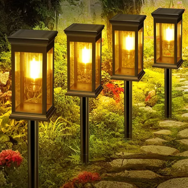 Waterproof Auto On/Off Solar Garden Lighting, For Garden, Patio, Path, Lawn