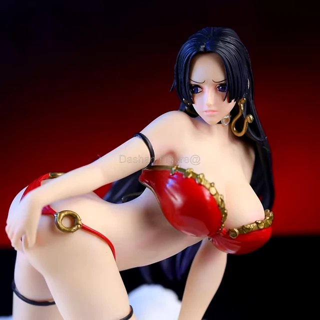 12CM ONE PIECE BOA HANCOCK Figure Anime Sexy Girl Pvc NUDE Hentai Statue Manga £14.99 - PicClick UK