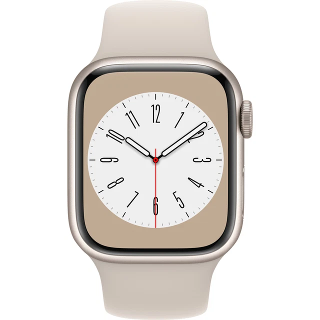 Apple Watch Series 8, Smartwatch, champagner