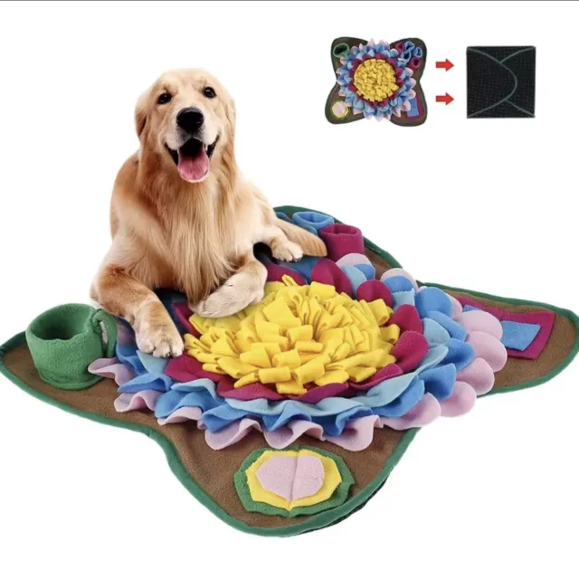 Dog Sniffing Pad, Interactive Pet Toy For Food Feeding, Sniffing/Hiding Toy