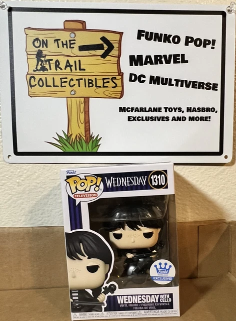 Funko POP! Wednesday 1310# Wednesday Addams with Cello Vinyl Action Figures