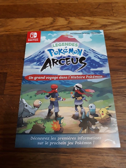 Pub Officiel Légendes Pokémon : Arceus VF - Switch (It's not a game)