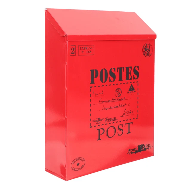 Front Door Mailbox Wall Letter Box Vintage Decor Complaint Box