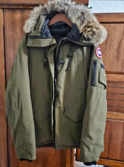 Womens Canada Goose Montebello Parka-  Military Green/XXL