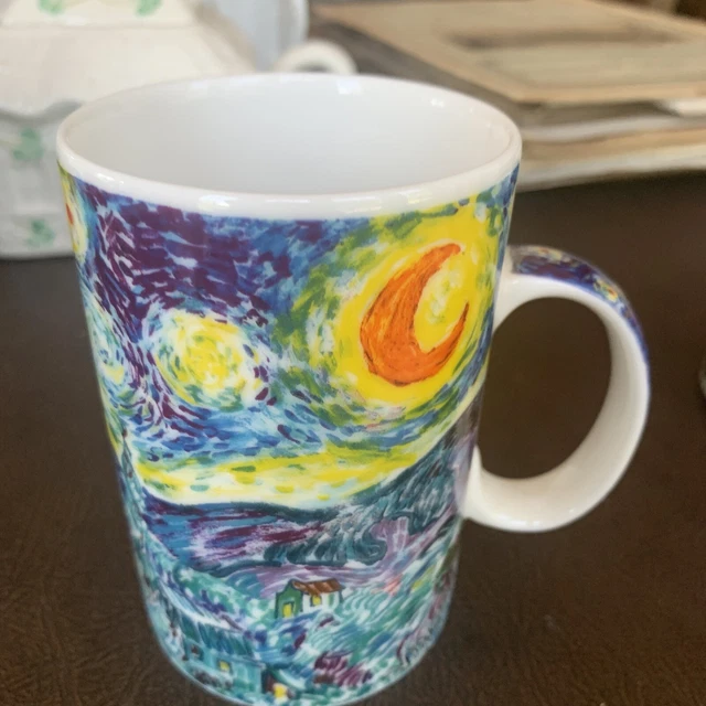 Chaleur Masters Van Gogh Starry Night Collection D. Burrows 18oz. Coffee Mug #2