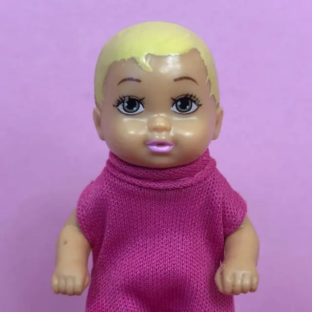 Barbie Skipper Babysitters Inc Bionda neonato sorellina bambina bambola giocattolo