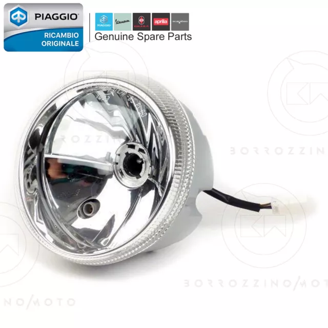 Gruppo Ottico Faro Anteriore Originale Piaggio Vespa Lx 125 Fl 2009